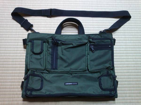 LAGASHA ラガシャ ショルダーバッグ MOVE WAVE 縦型ショルダー 