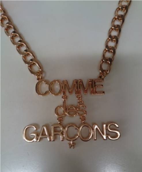 ネックレス COMME des ノベルティ GARCONS コム デ ギャルソン 