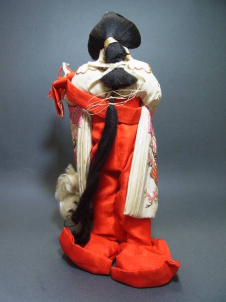 ★34・古い雛人形★狆引き官女