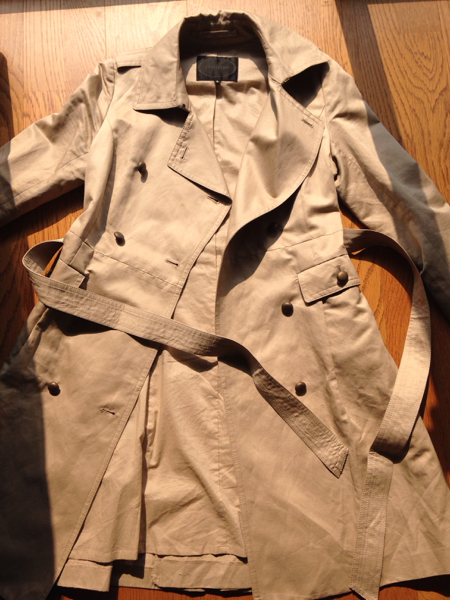 美品◆UNTITLEDアンタイトル◆スプリングコートベージュ送料無料