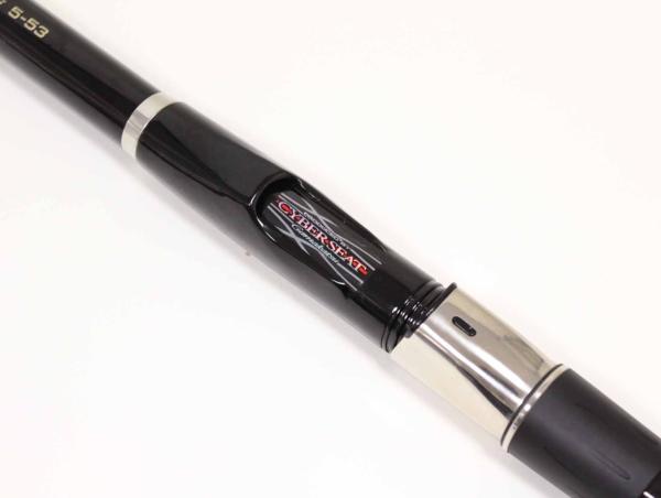 ☆がまかつ がま磯 レセプターR 遠投 5-53 美品 /B098 ロッド 磯竿