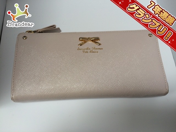 サマンサタバサプチチョイス 長財布 美品 ベージュ 合皮 ,ジャンル 