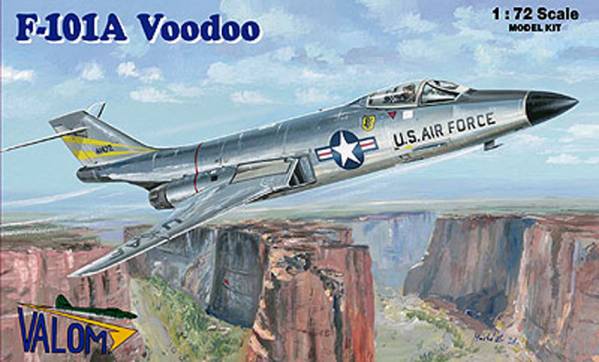 ★02 VALOM／米・マクドネルF-101Aヴードゥー迎撃戦闘機 (1:72)
