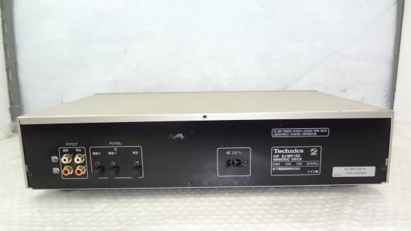 ☆Technics MDデッキ SJ-MD150☆中古 【公式通販】