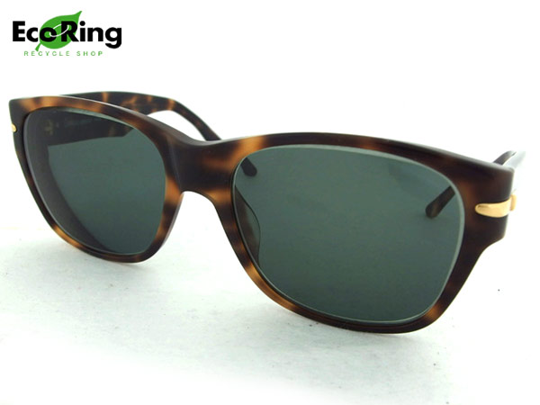 1円 ジョルジオアルマーニ サングラス ブラック×ブラウン CI646