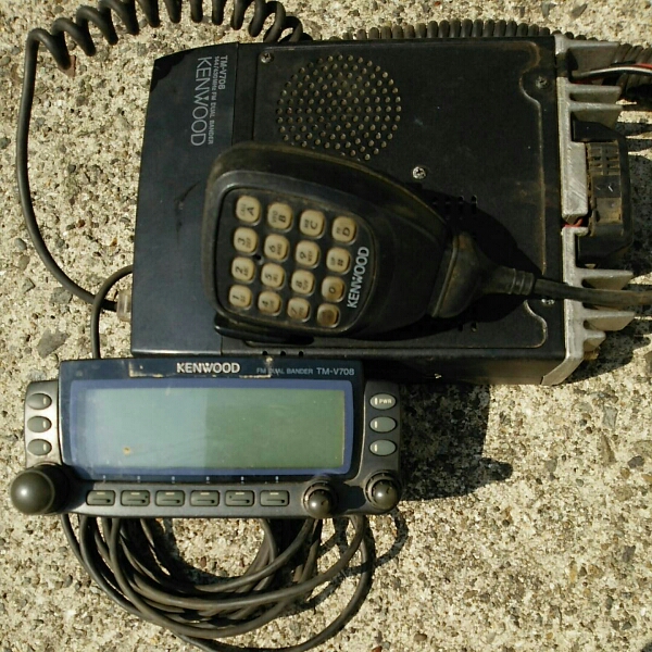 アマチュア無線機 中古 KENWOOD TM-V708 ジャンク アマチュア無線