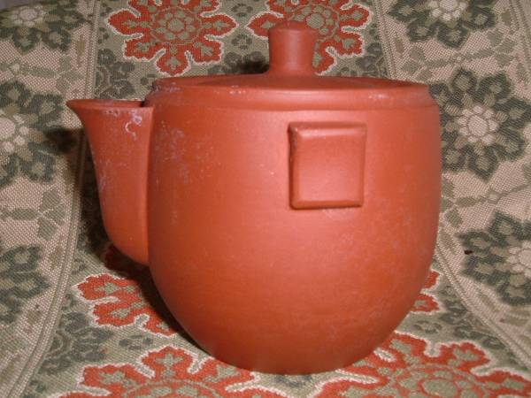 「草」★急須【朱泥】早期倣蓋杯壺★紫泥・煎茶・紫砂壺・中国茶