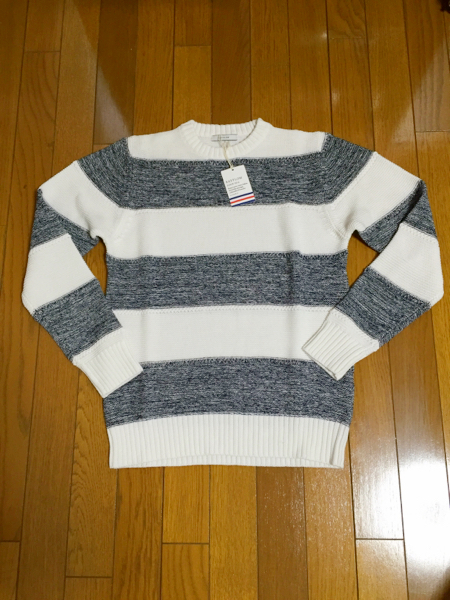 SALE【BAYFLOW】ボーダーニット コットン S ロンハーマン