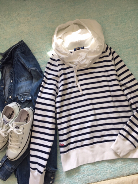 ラルフローレン■国内正規品 ボーダーパーカーS■