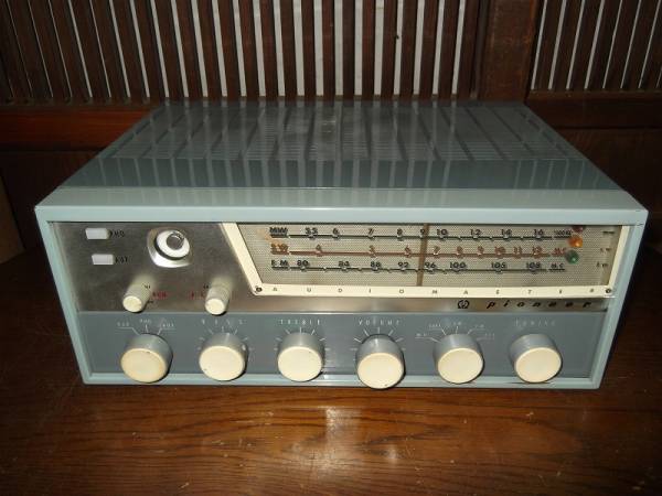 ジャンク品 パイオニア 真空管チューナーアンプ FM-R301