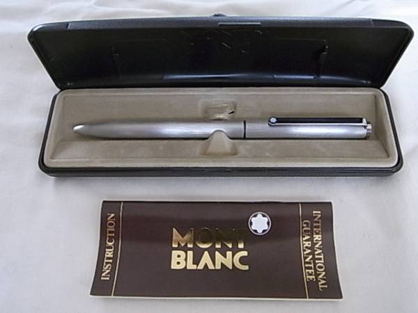 モンブラン MONTBLANC スリムライン 2色 美品 ボールペン - S（スリム