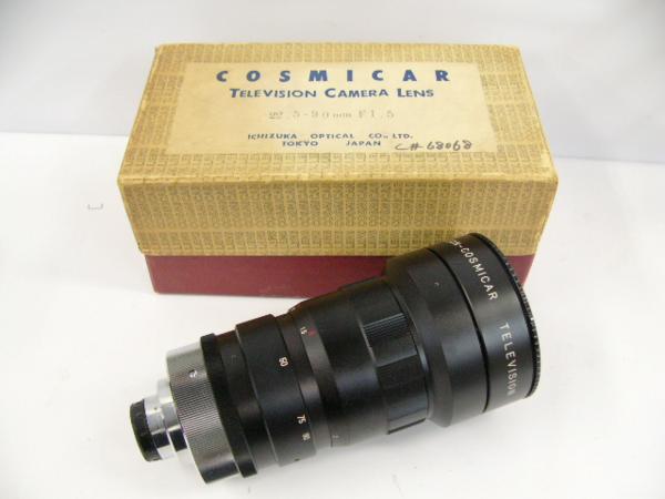 USED■Sun-Cosmicar Television 22.5-90mm Zoom Lens レンズ