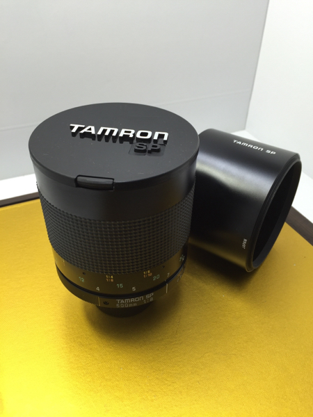 カメラ アンティーク TAMRON SP 500mm 1：8 ミラーレンズ