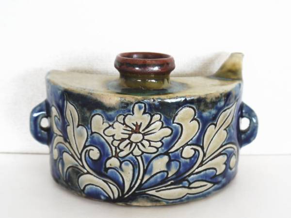 壺屋焼 抱瓶 宮城智 やちむん 公式通販 沖縄 焼物 抱瓶(だちびん) 陶器