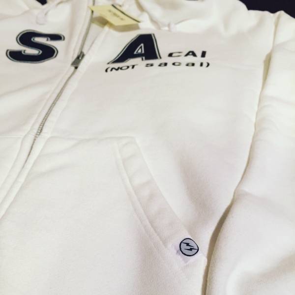 ☆NOT SACAI THE PARKING GINZA 白L☆ FRAGMENT 藤原ヒロシ
