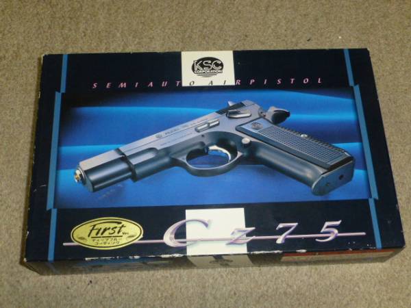 KSC Cz75 1st cz75 ディープブルーコーティング CZ75 ガスブローバック