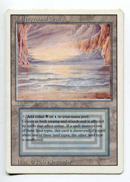 即決あり!!】MTG Underground Sea《一枚》お買い得 【公式通販】