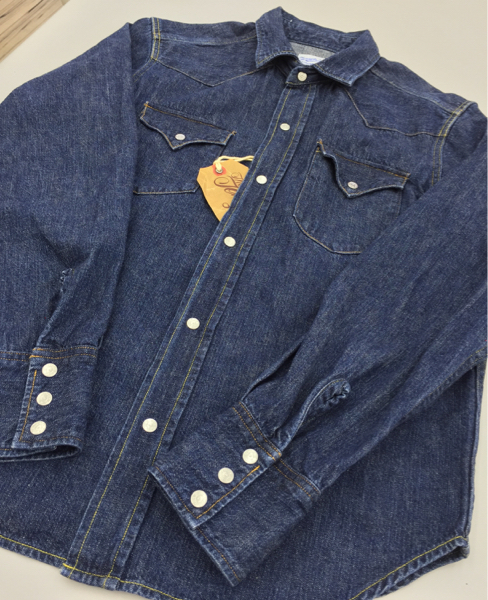 【テンダーロイン T-SADDLEMAN DENIM SHT L/S】本店 キムタク