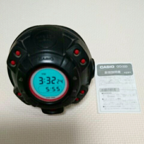 カシオ Gショック 置き時計 希少 目覚まし時計 CASIO G-SHOCK GQ-200