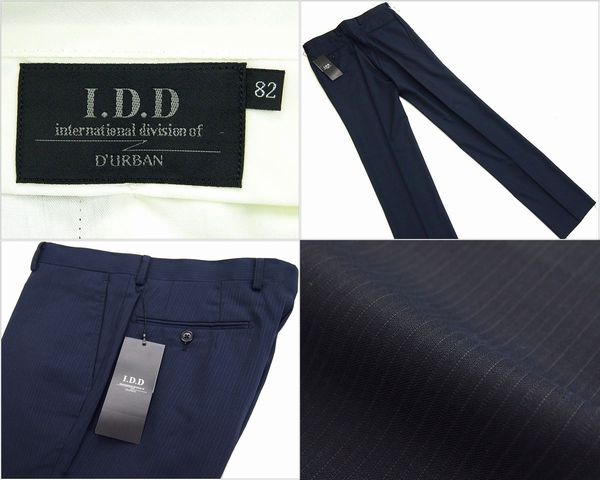 新品 D'URBAN ダーバン ストライプ柄スラックス 82 601290