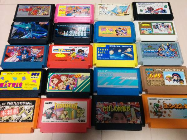 格安ファミコン47本セット グラディウス ハットリ等人気タイトル