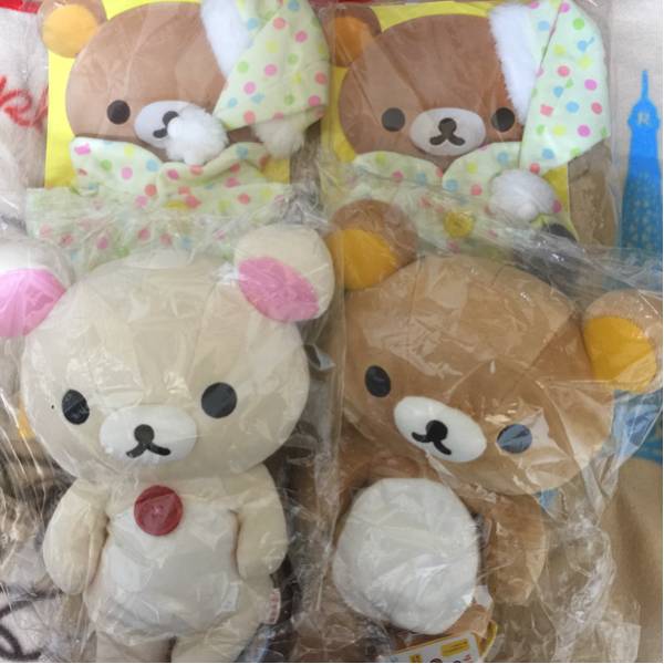 新品未開封 リラックローゼット パジャマ リラックマ ぬいぐるみ