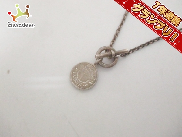 エルメス ネックレス 美品 セリエ シルバー HERMES