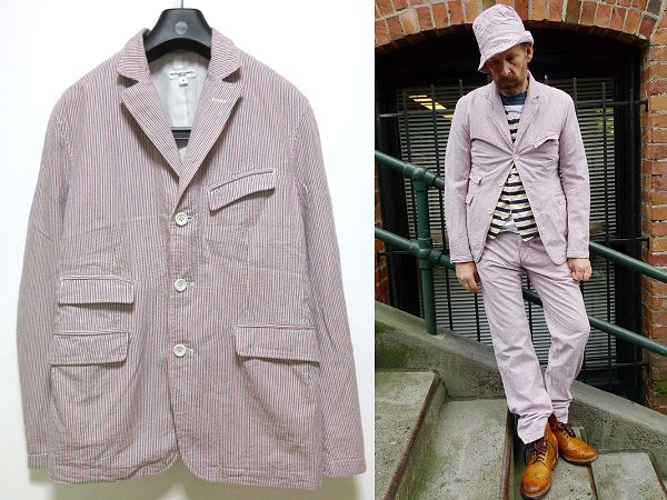 エンジニアードガーメンツ13SSアンドーバージャケットS/シャツ