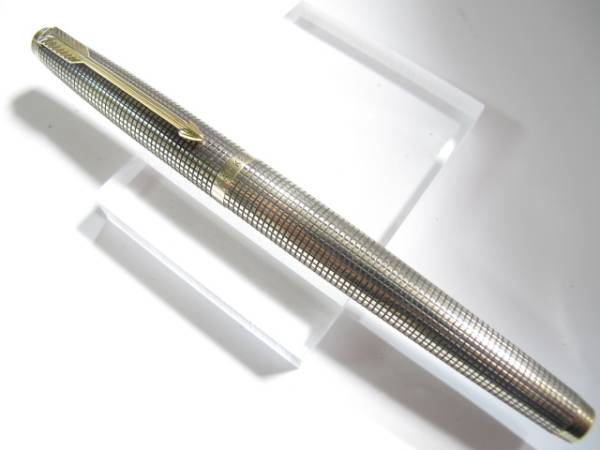 PARKER パーカー 75 万年筆 スターリングシルバー 14Kペン先 63 11
