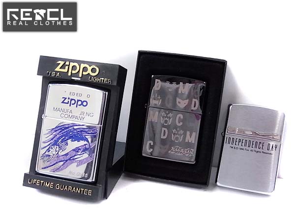 zippo/ジッポー デトロイトメタルシティ 96年/97年/08年製 3点 ご入札