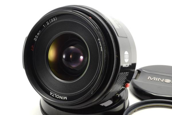 ★希少品★ ミノルタ MINOLTA AF 35mm F2 ☆良品☆MINOLTA ミノルタ AF 35mm F2☆希少な銘単焦点☆2407☆ レンズ