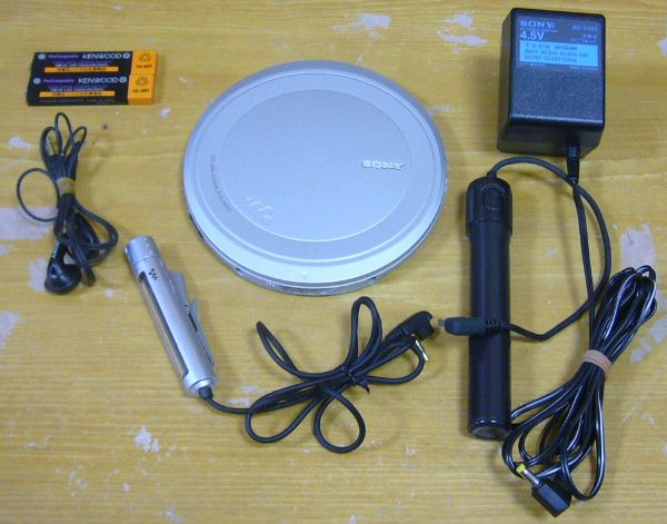 D-EJ1000 SONY CD 本体のみ SONY CDウォークマンD-EJ1000 動作確認済