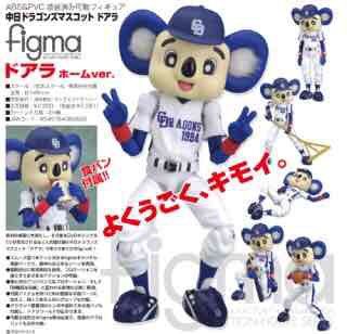 【ドアラ】figma ホームver. 送込 フィギュア【中日ドラゴンズ】