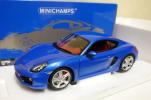 1:18 ポルシェ Cayman ケイマン (981C) ブルーメタ 2013