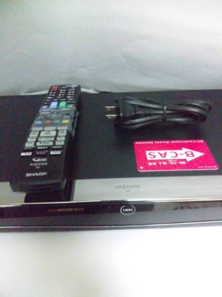 安売り!SHARP 3D BD-W550!500GB二番組同時録画HDD搭載