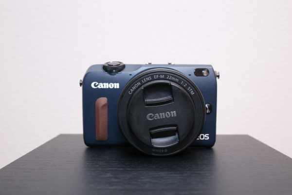 canon キャノン EOS M2 ベイブルー EF-M 22 f2 付き 付属品有 カメラ