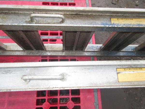 『1組0.8t用』アルミブリッジ道板ユンボ耕運機トラクター仮設