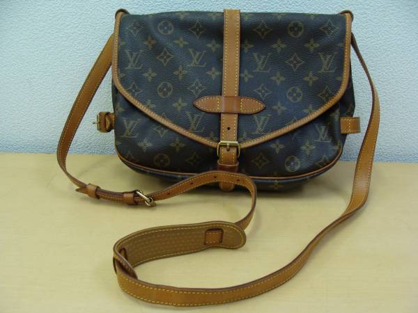 ウ゛ィトン モノグラム ショルダーバッグ ソミュール 