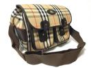 美品 バーバリー チェック柄 ショルダーバッグ カメラバッグ