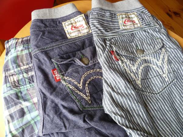 １６０ハーフパンツ3枚セット★ＥＤＷＩＮ・ＧＡＰ