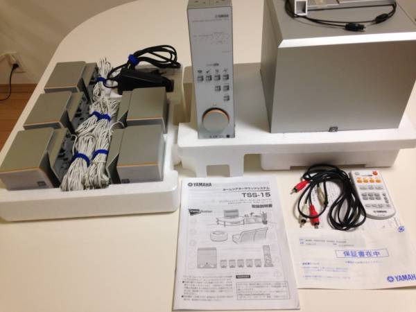 超美品【YAMAHA/ヤマハ】ホームシアターサウンドシステム TSS-15