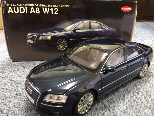 W12 1⁄18 Audi A8 Kyosho 京商 A8L AUDI アウディ L D4 Diecast 0