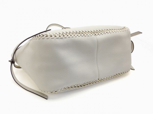 値下COACHコーチ テータム トートバッグ 34398 ホワイト未使用品 