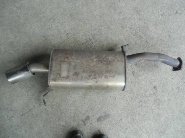 N84W シャリオ グランディス リア マフラー 社外 ラリーアート