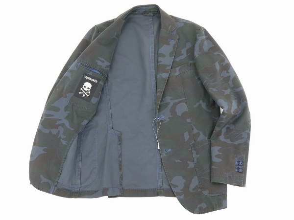 ハイドロゲン HYDROGEN カジュアルジャケット 46 カーキ H0962