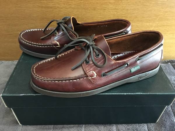 Paraboot Barth デッキシューズ ブラウン 7 バラブーツ バース