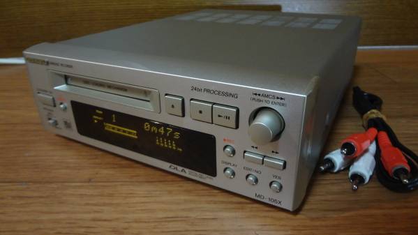 ONKYO MDレコーダー MD-105X 本体のみ オンキョー ONKYO MD-105X MD