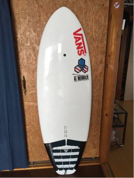 アルメリック joe 5.7 サーフボード fcs2 クワッド 5フィン付き