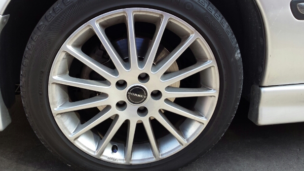 ボルボ　シトロエン 17インチ タイヤ　ホイール　セット 一台分