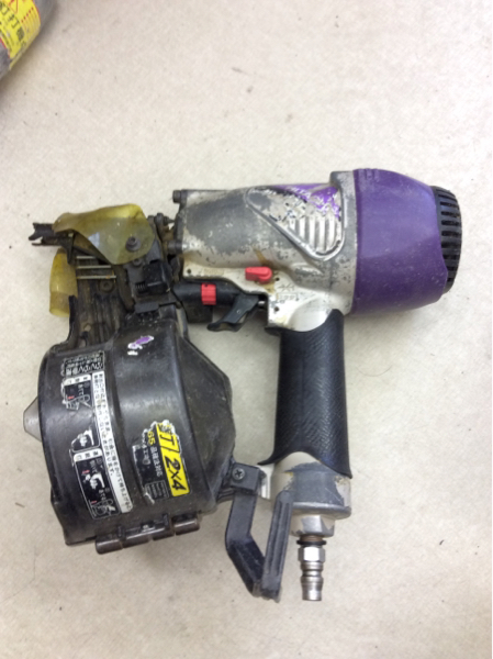 日立工機 NV 65AJ 65mm ロール釘打機 動作品